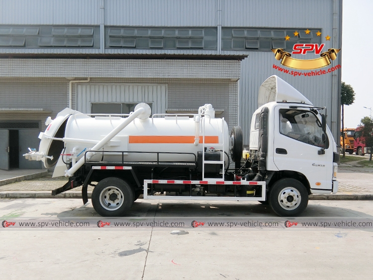 Sewer Vacuum Truck Foton - RS